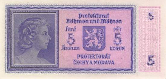 5 Kronen 1940 ro.559a A UNC